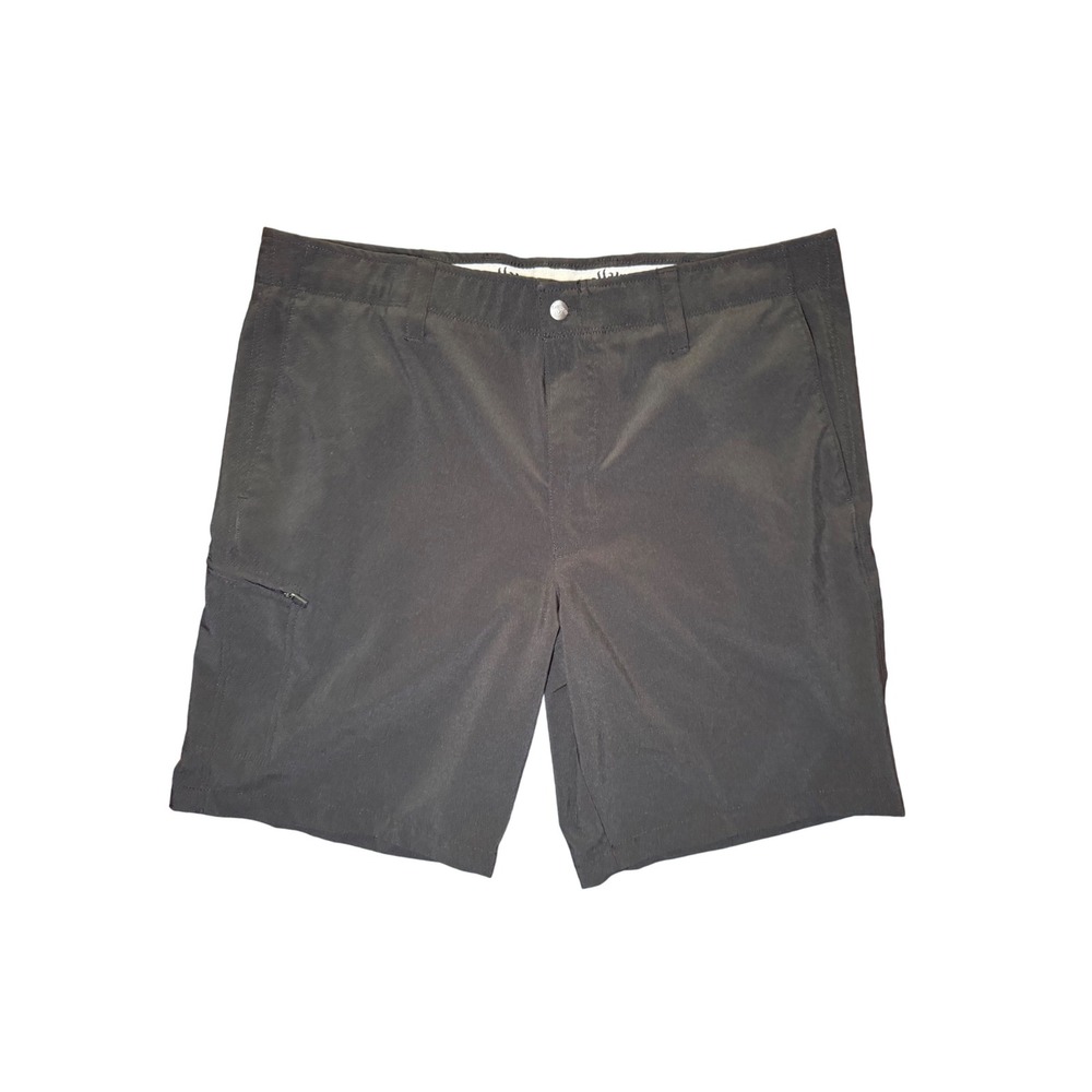 Callaway Golf Shorts Men Size 36 Black Performance Stretch Flat Front
